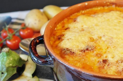 Gratin de courge et chorizo à la béchamel