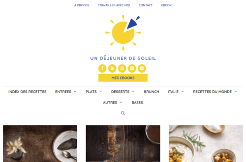 site Un déjeuner de soleil