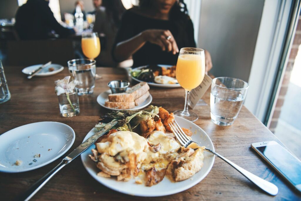 Repas au brunch