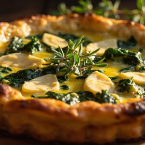La quiche épinard chèvre: une recette authentique et savoureuse