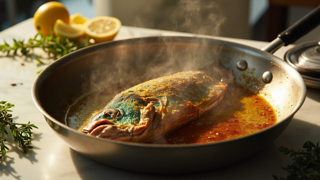 Cuisson dorade coryphène à la poêle : recette et astuces