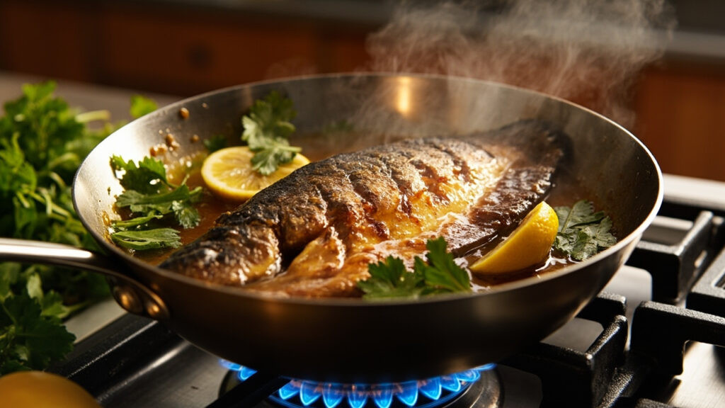Cuisson dorade coryphène à la poêle : recette et astuces