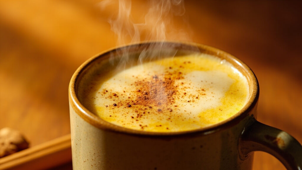 Golden latte : la boisson aux épices révélant ses bienfaits