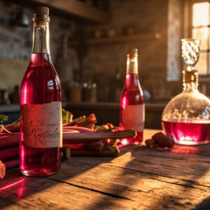 Le vin de rhubarbe artisanal : tradition et innovation
