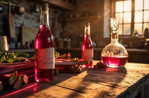Le vin de rhubarbe artisanal : tradition et innovation