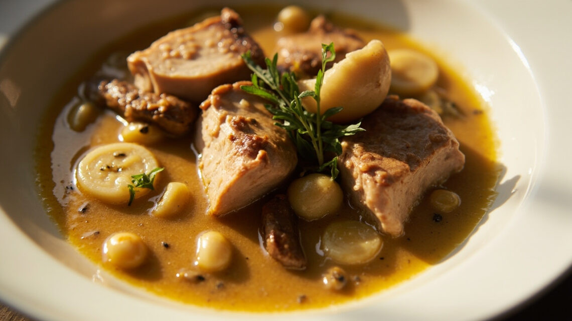 Recette de blanquette de veau traditionnelle au vin blanc