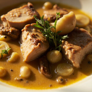 Recette de blanquette de veau traditionnelle au vin blanc