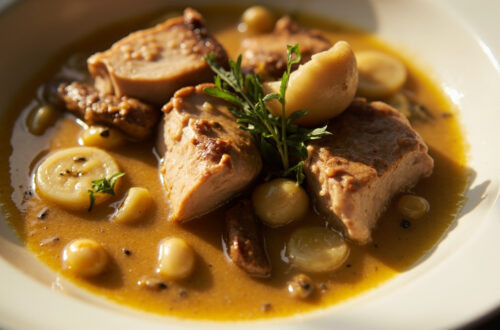 Recette de blanquette de veau traditionnelle au vin blanc