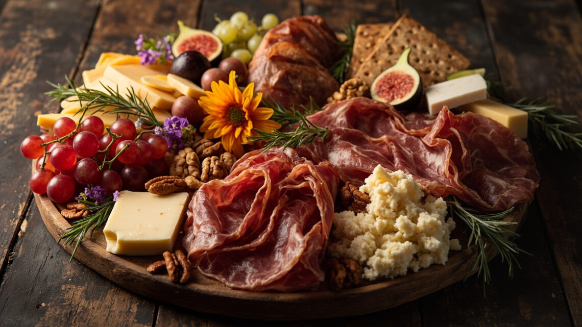 Un plateau de charcuterie alliant tradition et innovation