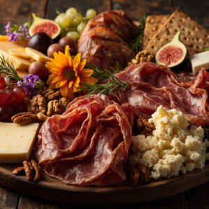 Un plateau de charcuterie alliant tradition et innovation