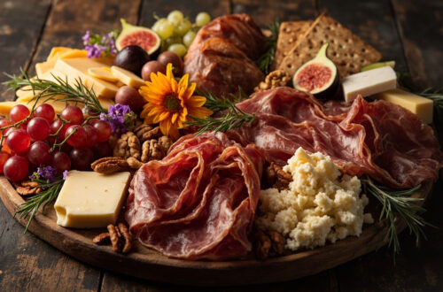 Un plateau de charcuterie alliant tradition et innovation