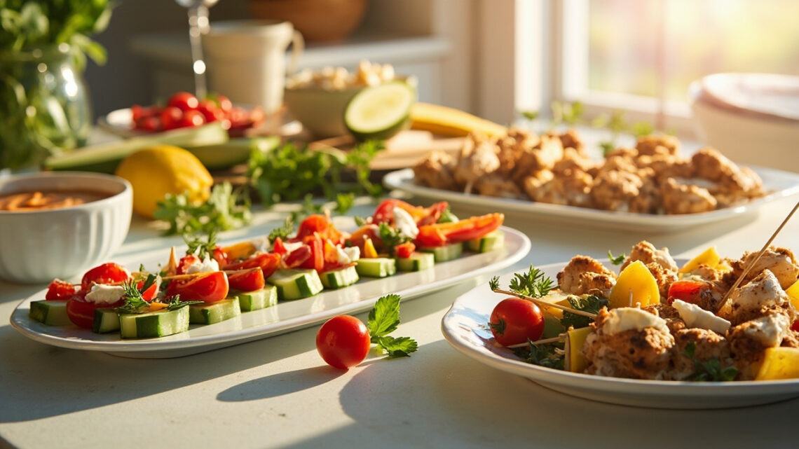 Apéritif dînatoire à préparer à l'avance facile: recettes et astuces