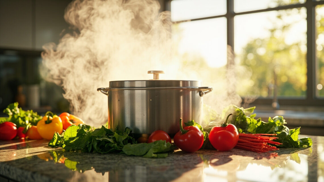 La cuisson vapeur, l'art d'une cuisine saine