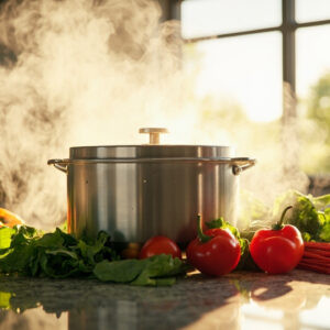 La cuisson vapeur, l'art d'une cuisine saine