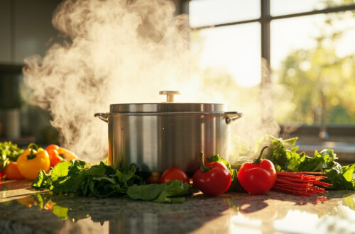 La cuisson vapeur, l'art d'une cuisine saine