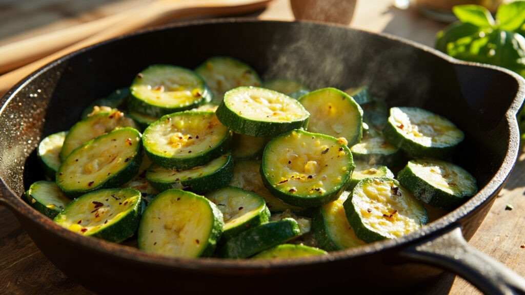 Les courgettes à la poêle : une recette estivale simple et savoureuse