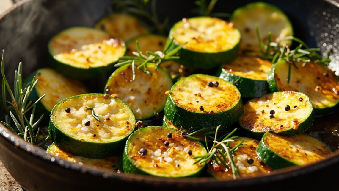 Les courgettes à la poêle : une recette estivale simple et savoureuse