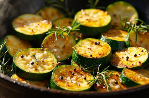 Les courgettes à la poêle : une recette estivale simple et savoureuse