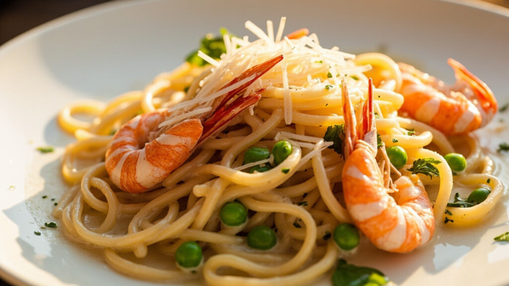 Pates aux crevettes : un plat gourmand et sain