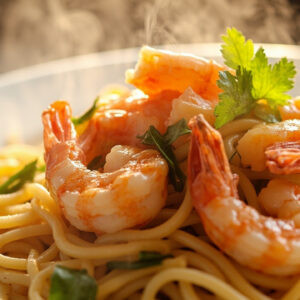 Pates aux crevettes : un plat gourmand et sain