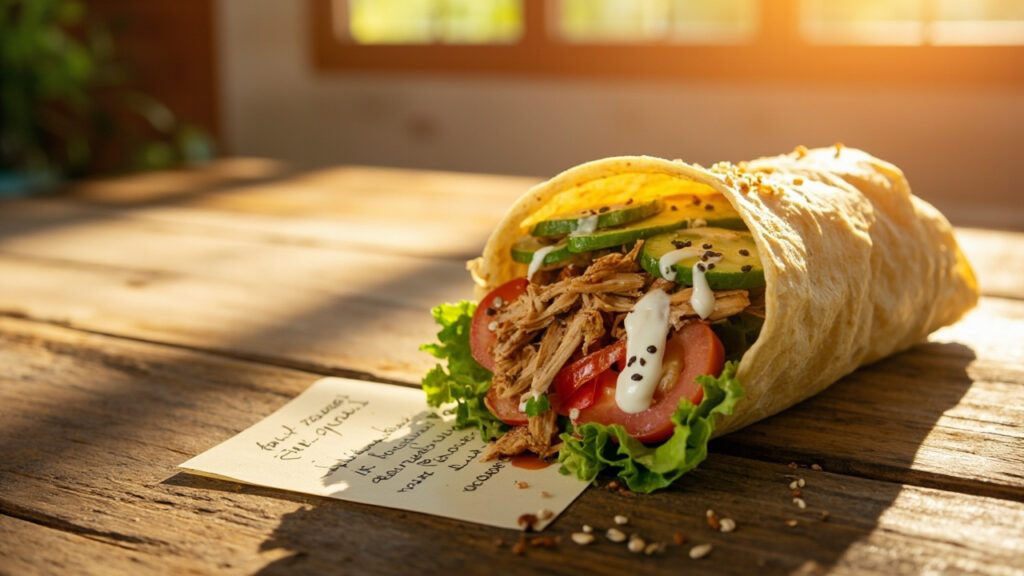 Recette de wrap pour une cuisine rapide et savoureuse