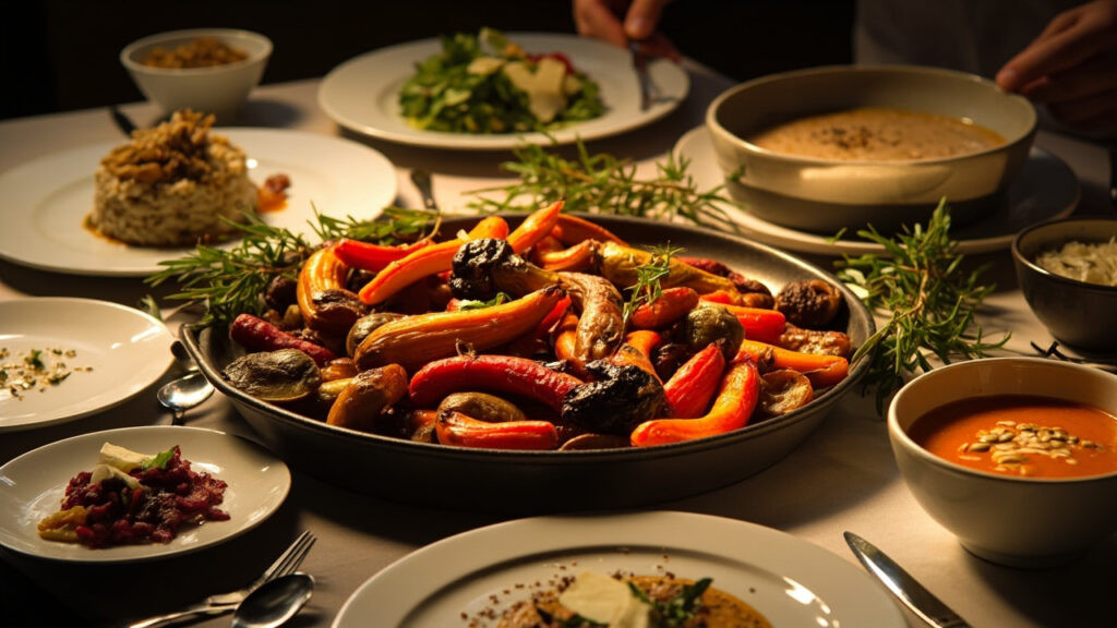 Repas de fête végétarien : une expérience gourmande