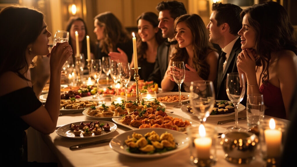 Un apéritif dînatoire pour des soirées conviviales