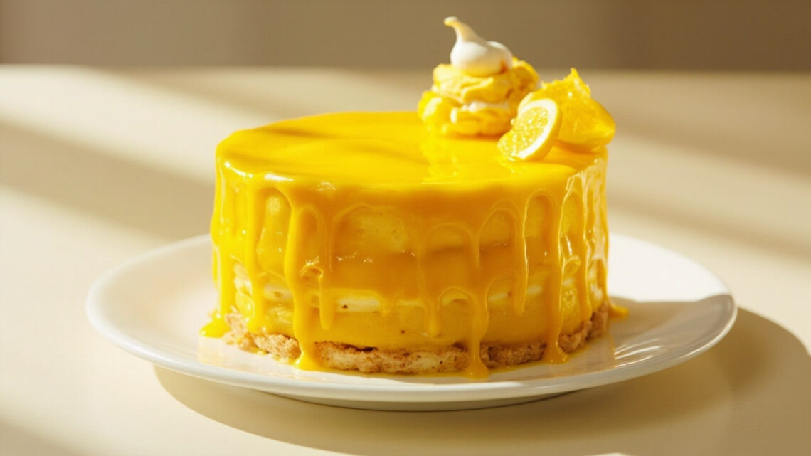 Cake citron pierre hermé: un plaisir acidulé