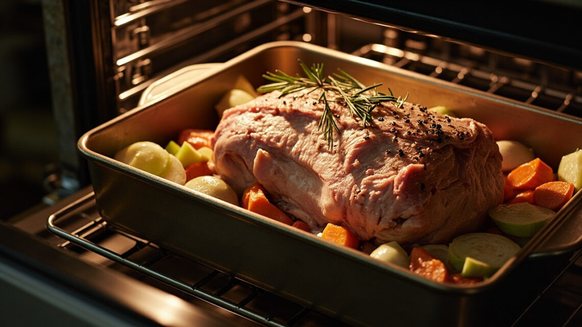 Guide de cuisson du rôti de porc 1 kg au four