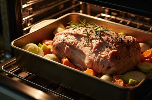 Guide de cuisson du rôti de porc 1 kg au four