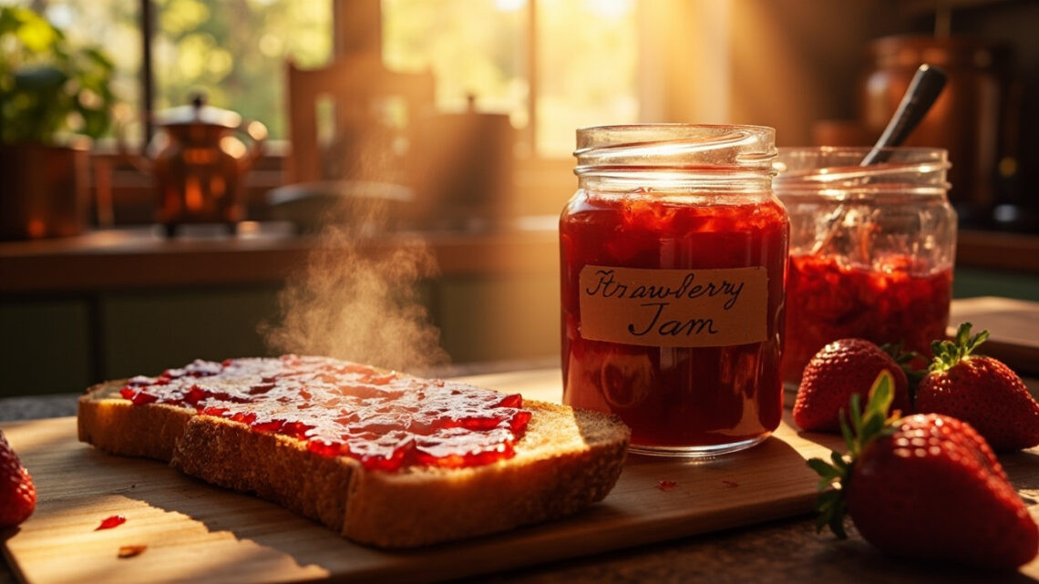 Recette confiture aux fraises maison