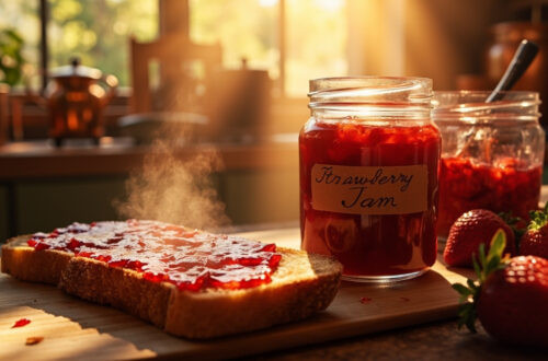 Recette confiture aux fraises maison