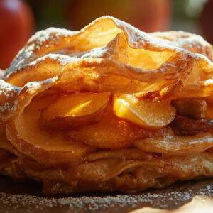 Découvrez le feuilleté aux pommes, un dessert inoubliable