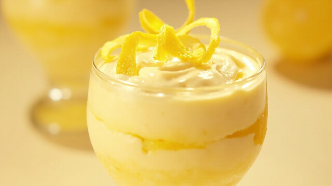Mousse de mascarpone au citron : un dessert italien irrésistible