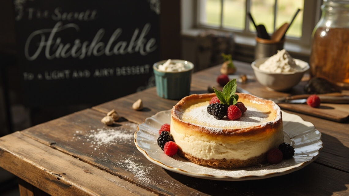 Recette du gâteau au fromage blanc : le secret d'un dessert aérien