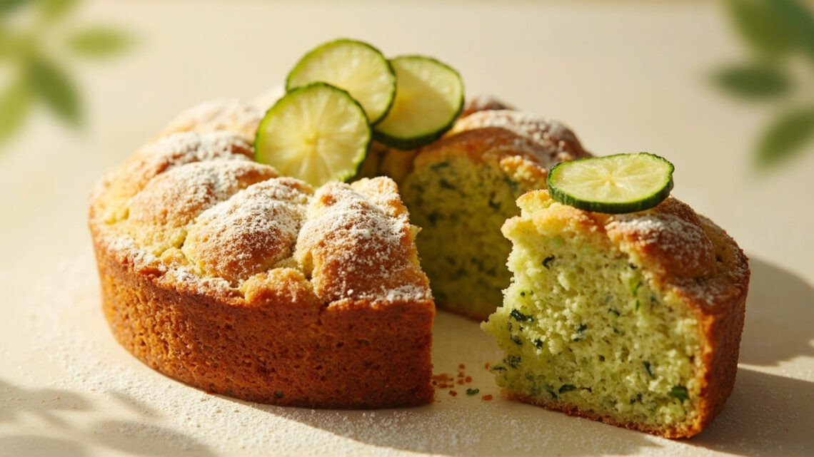 Cake aux courgettes moelleux : recette facile et légère