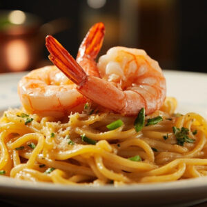 Pâtes aux crevettes : recette rapide, savoureuse et raffinée