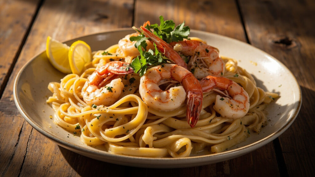 Pâtes aux crevettes : recettes rapides et variantes