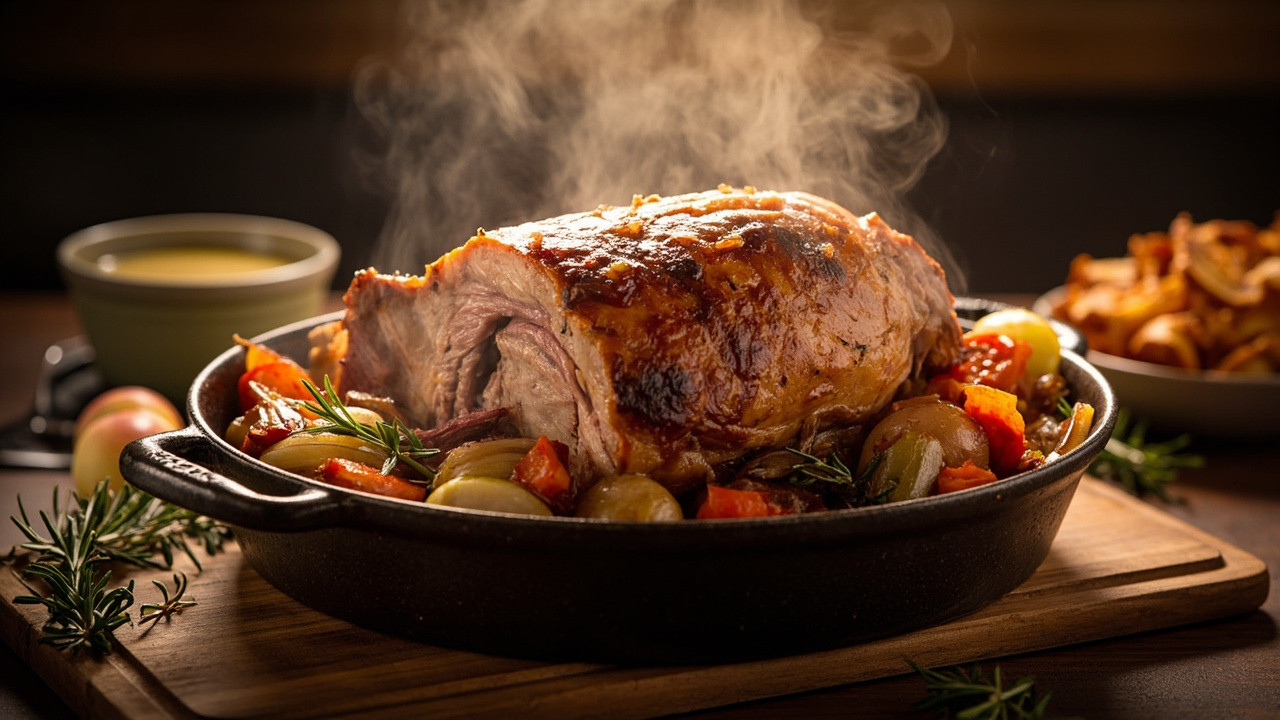 La cuisson du roti de porc au four : juteuse garantie