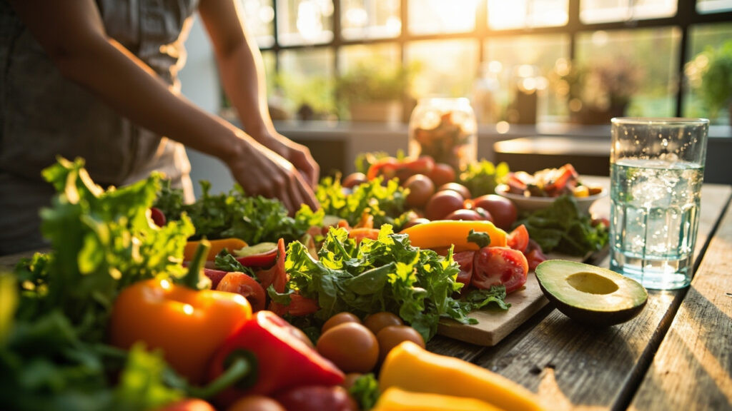 Manger vite et sain le midi : idées et recettes rapides